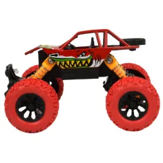Serie Big Foot: Auto fuoristrada a forma di squalo con ruote a molla in due varianti, 13 cm immagine 10