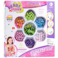 Serie Perline: Set di creazione di gioielli con oltre 100 perline