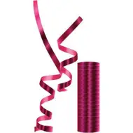 Serpentina in metallo color lilla, 18 pezzi