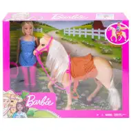 Set Barbie con cavallo e bambola - Mattel