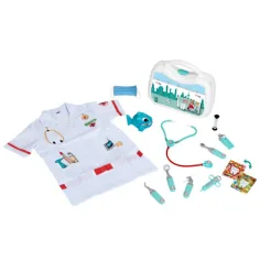 Set Deluxe di borsa da dottore dentista con squalo immagine 2