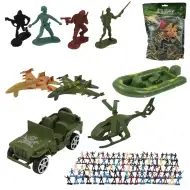 Set Militare: Grande set di gioco militare con veicoli e figure di soldati