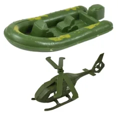 Set Militare: Grande set di gioco militare con veicoli e figure di soldati immagine 3