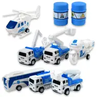 Set Polizia: Set di 7 veicoli della polizia