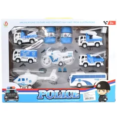 Set Polizia: Set di 7 veicoli della polizia immagine 2