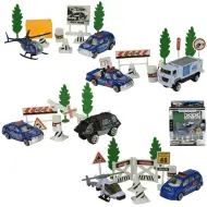 Set Polizia: Set di veicoli e accessori della polizia in diverse varianti 1 pezzo