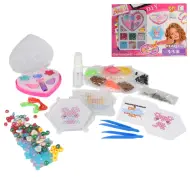 Set Ragazza: Set 2 in 1 per trucco e creazione di gioielli con accessori