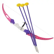 Set arco rosa con frecce a ventosa 54 cm
