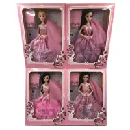 Set bambola Elegant Girl in abito da ballo in diverse varianti