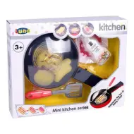 Set colazione con padella e accessori