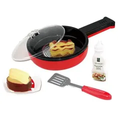 Set colazione con padella e accessori immagine 2