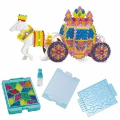 Set creativo carrozza scintillante 3D Aqua Beads immagine 2