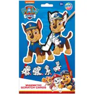 Set creativo da 10 magneti raschiabili con immagini della Paw Patrol