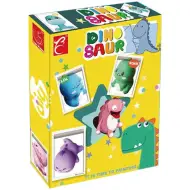 Set creativo di figure di dinosauri da dipingere