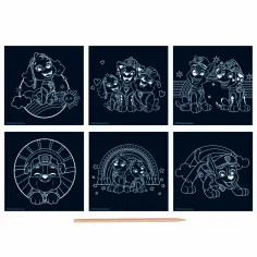 Set creativo per realizzare quadretti della Paw Patrol immagine 2