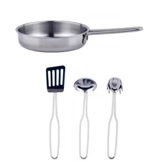 Set cucina ad angolo con cesti in plastica - Woodyland immagine 2