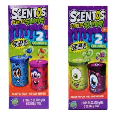 Set da 2 slime profumati Scentos in diverse varianti. immagine 2