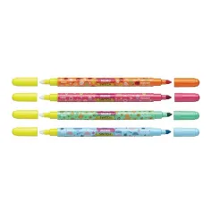 Set da 4 evidenziatori a doppia punta Switch - Carioca immagine 2