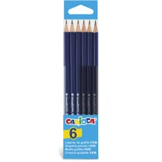 Set da 6 matite in grafite Classic 2HB – Carioca