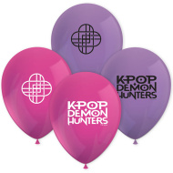 Set da 8 palloncini in lattice stampati a tema K-Pop Cacciatori di Demoni