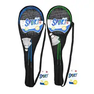 Set da badminton con 2 volani in borsa, disponibile in due varianti, 67 cm
