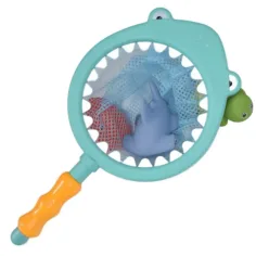 Set da bagno con rete da pesca per squali e animali spruzzatori immagine 5
