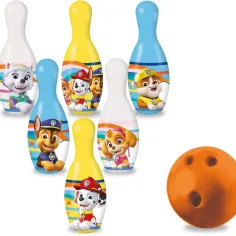 Set da bowling Paw Patrol con 6 birilli - Mondo Toys immagine 2