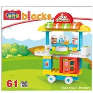 Set da costruzione Blocks Caffetteria su ruote 61 pezzi