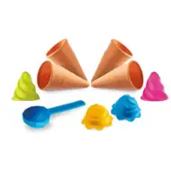 Set da gelato per sabbiera in rete, 9 pezzi