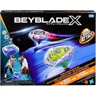 Set da gioco Beyblade X Drop Attack Battle Arena con 2 trottole - Hasbro