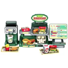 Set da gioco fast food con luci e suoni, 35 pezzi immagine 2