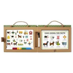 Set da gioco fattoria magnetica e lavagna cancellabile - Melissa & Doug immagine 3