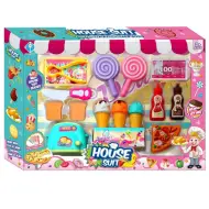 Set da gioco gelato con pizza e accessori