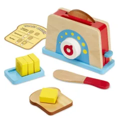 Set da gioco in legno burro e toast - Melissa & Doug immagine 2