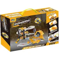 Set da gioco parcheggio a tre piani per ledilizia