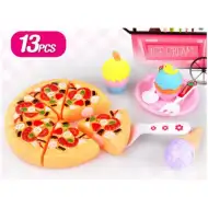 Set da gioco pizza con dolci 13 pezzi