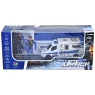 Set da gioco polizia con auto e 2 figure