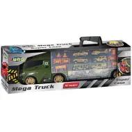 Set da gioco trasportabile Mega Camion Militare 16 pezzi