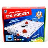 Set da hockey da tavolo con campo e disco