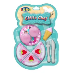 Set da pranzo Little Chef 36x24cm 2 tipi 1 pezzo immagine 2
