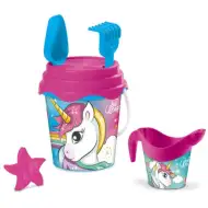 Set da sabbiera con unicorno e annaffiatoio
