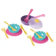 Set da tavola rosa Dinner Time con 2 piatti - Wader