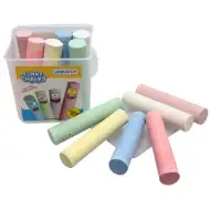 Set di 12 gessetti per asfalto - Unikatoy
