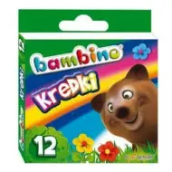 Set di 12 pastelli a cera colorati Bambino