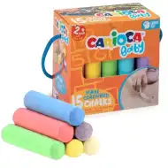 Set di 15 gessetti colorati per asfalto Baby Maxi - Carioca