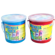 Set di 15 gessetti per asfalto in secchio immagine 3