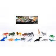 Set di 16 figure di animali