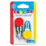 Set di 2 mini correttori a nastro - Carioca