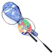 Set di 2 racchette da badminton con custodia