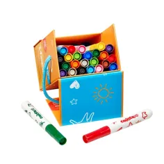 Set di 24 pennarelli lavabili per bambini - Carioca immagine 2